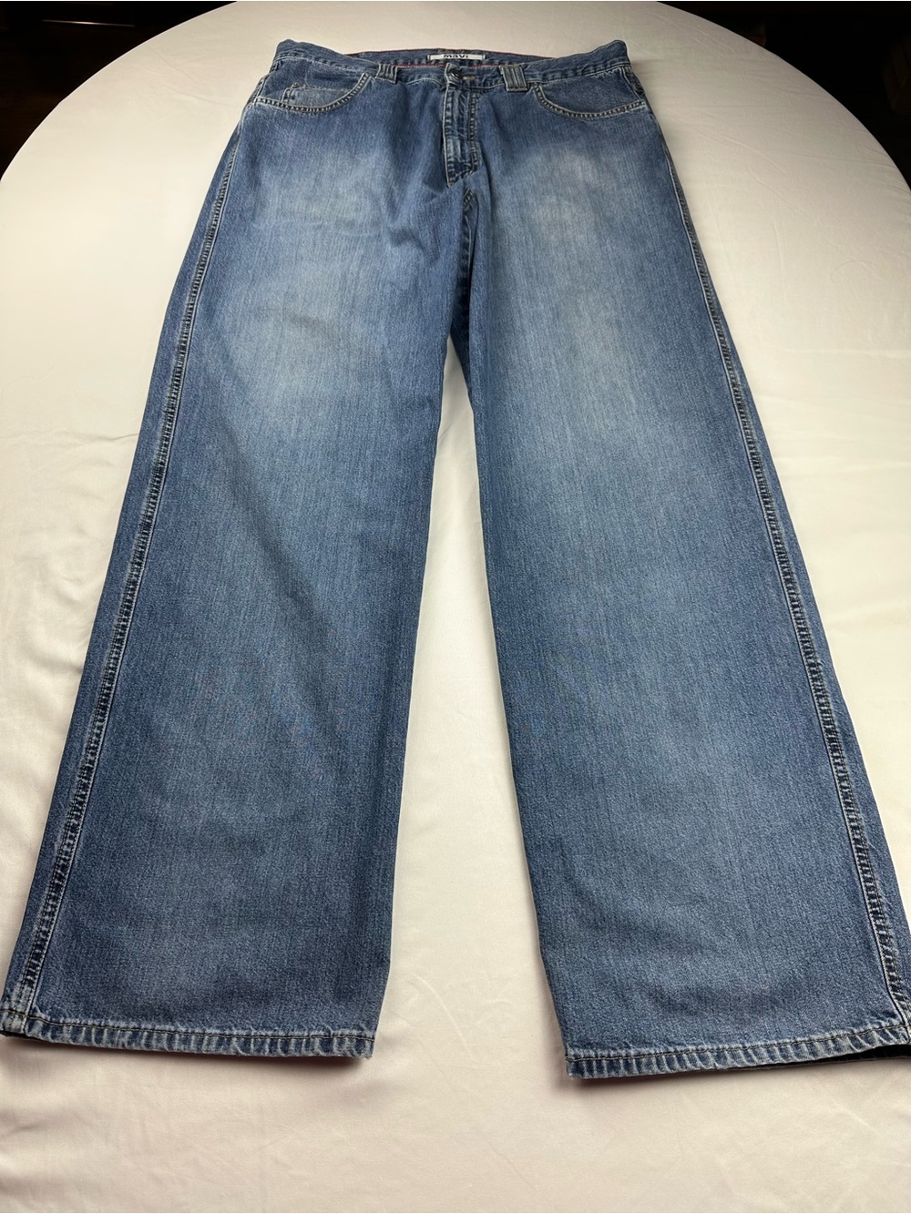 Vintage Mavi 170 Max Wide Full 36/34 Y2K Wide Leg Baggy Skater Jeans Loose Denim